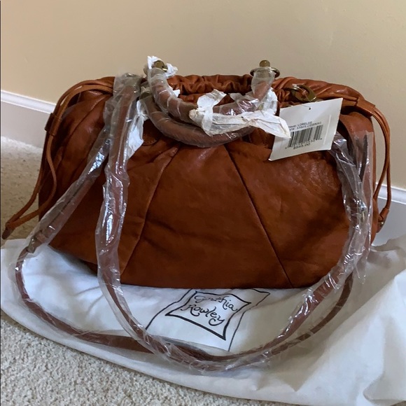 $545 Cynthia Rowley large purse or overnight leather bag -NWT